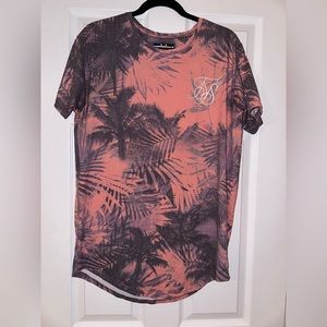 SikSilk Mens pattern tee